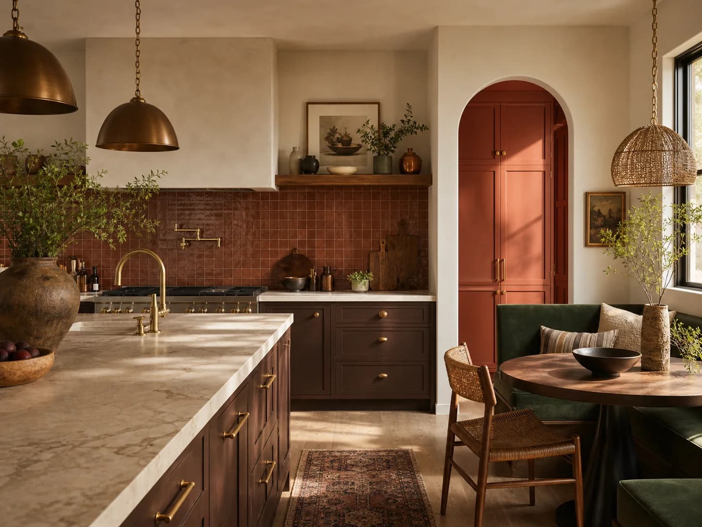 Spiced Color kitchen design — kitchens