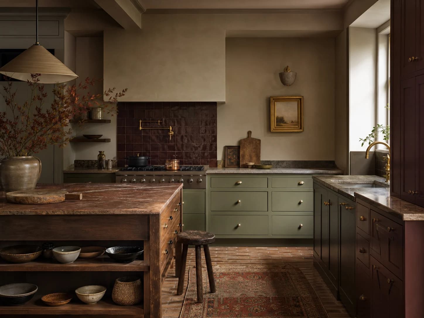Spiced Color kitchen design — kitchens
