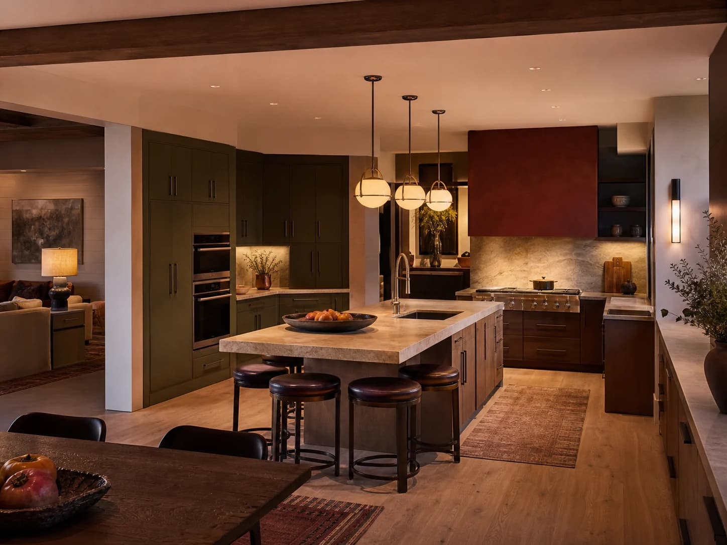 Spiced Color kitchen design — kitchens