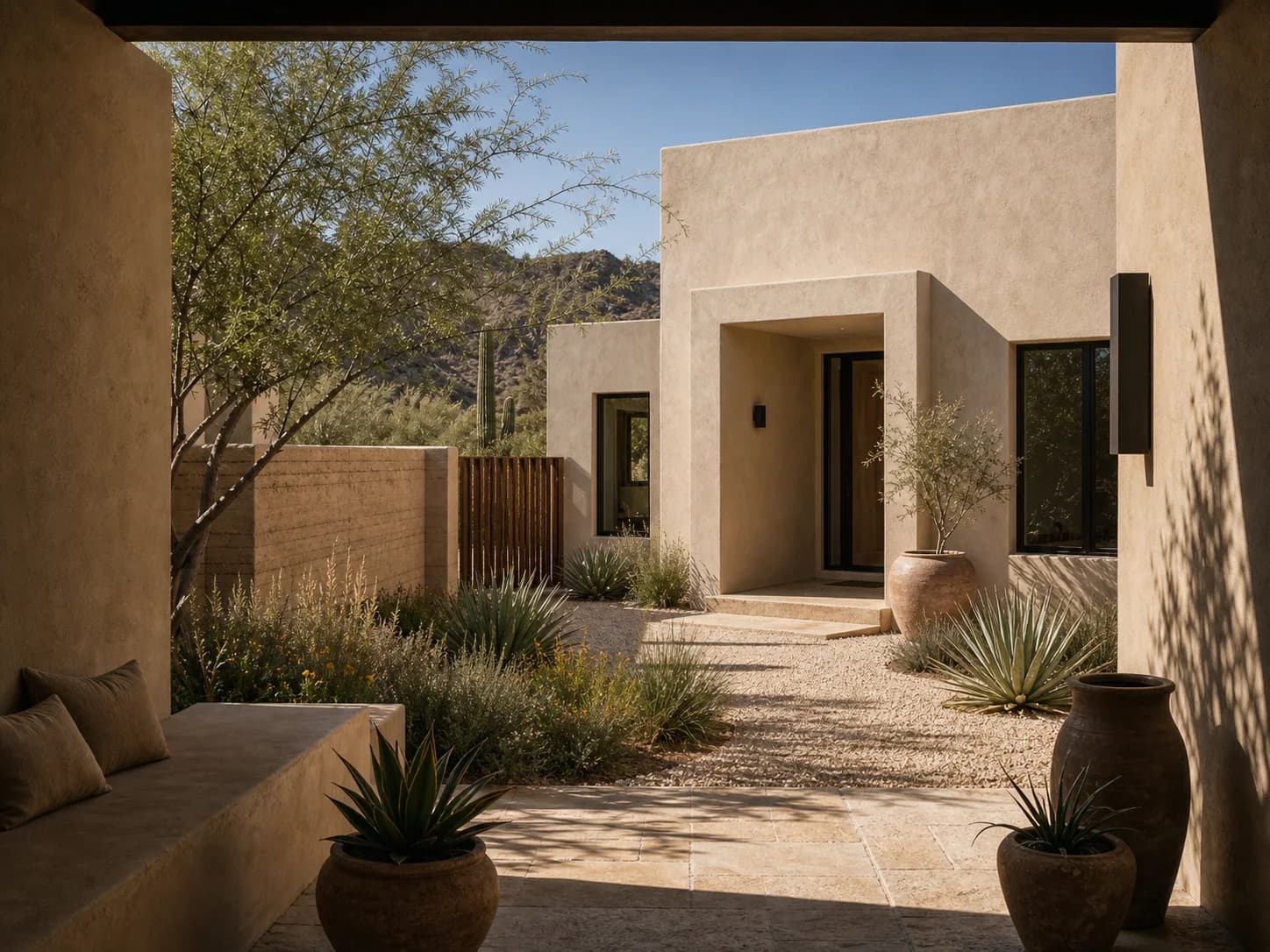 Sun-Baked Stucco exterior design — exteriors