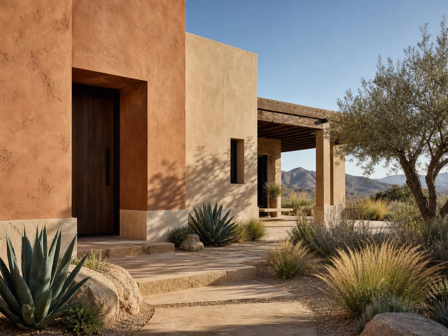 Sun-Baked Stucco exterior design — exteriors