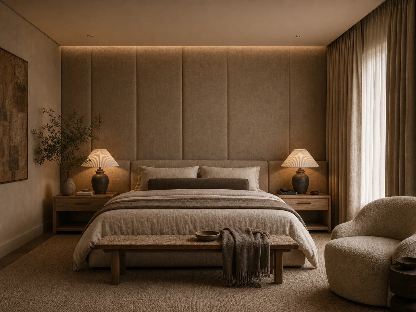 Textile Cocoon Bedroom design inspiration