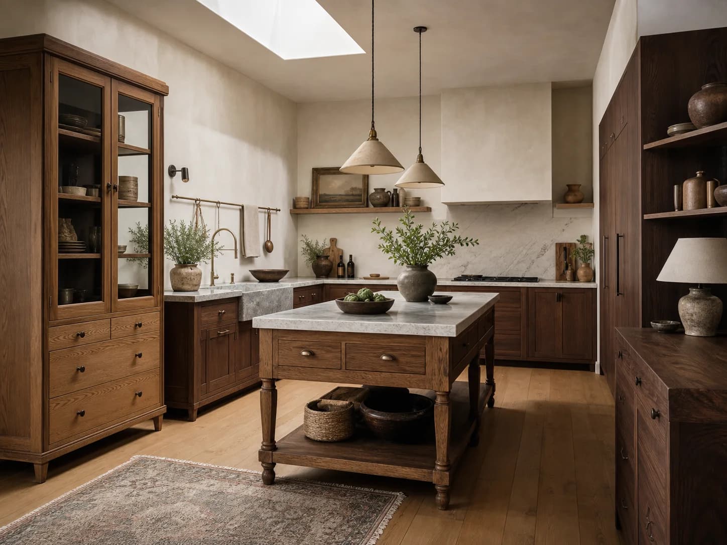 Unfitted Wood kitchen design — kitchens