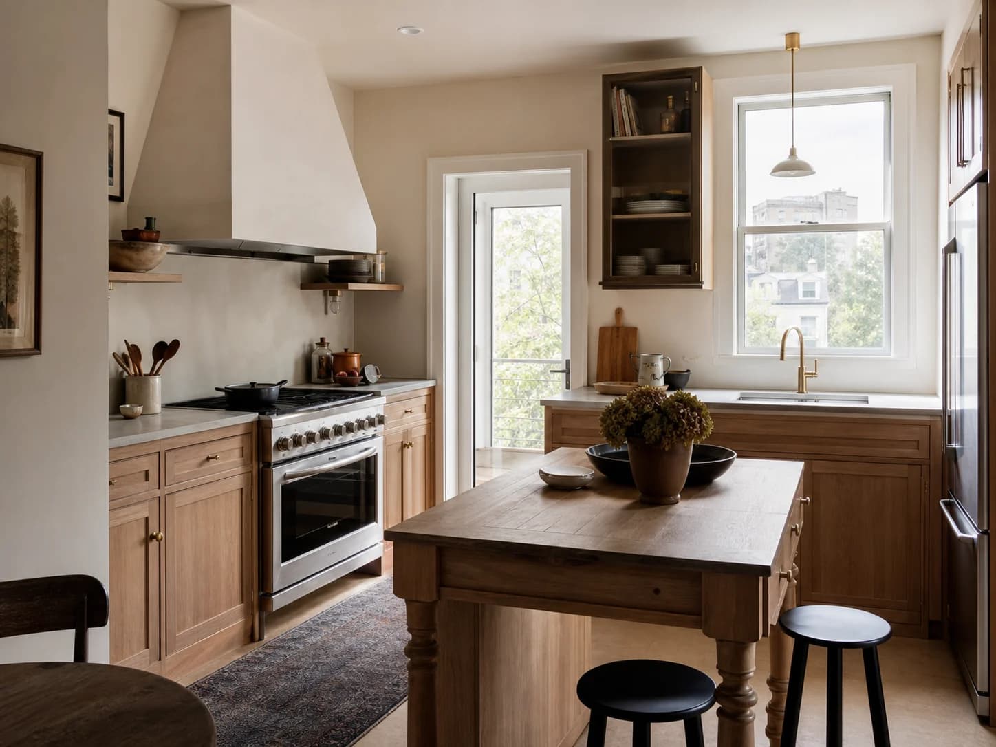 Unfitted Wood kitchen design — kitchens