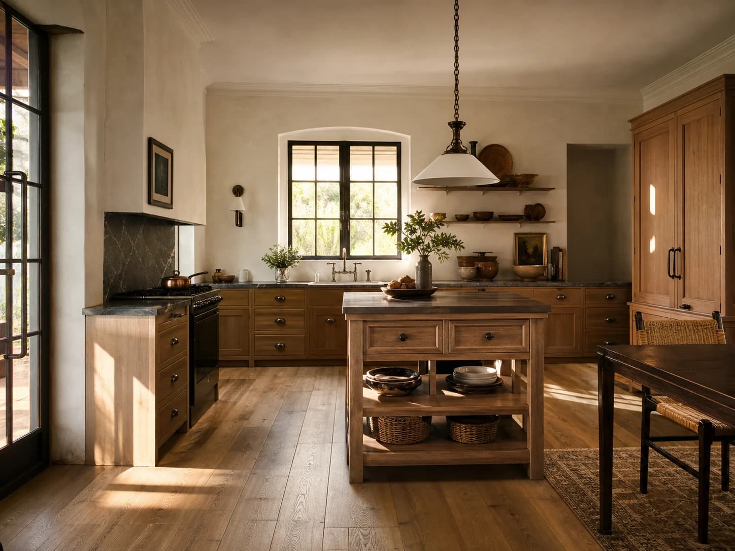 Unfitted Wood kitchen design — kitchens