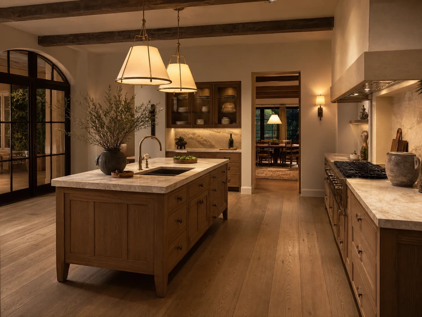 Unfitted Wood kitchen design — kitchens