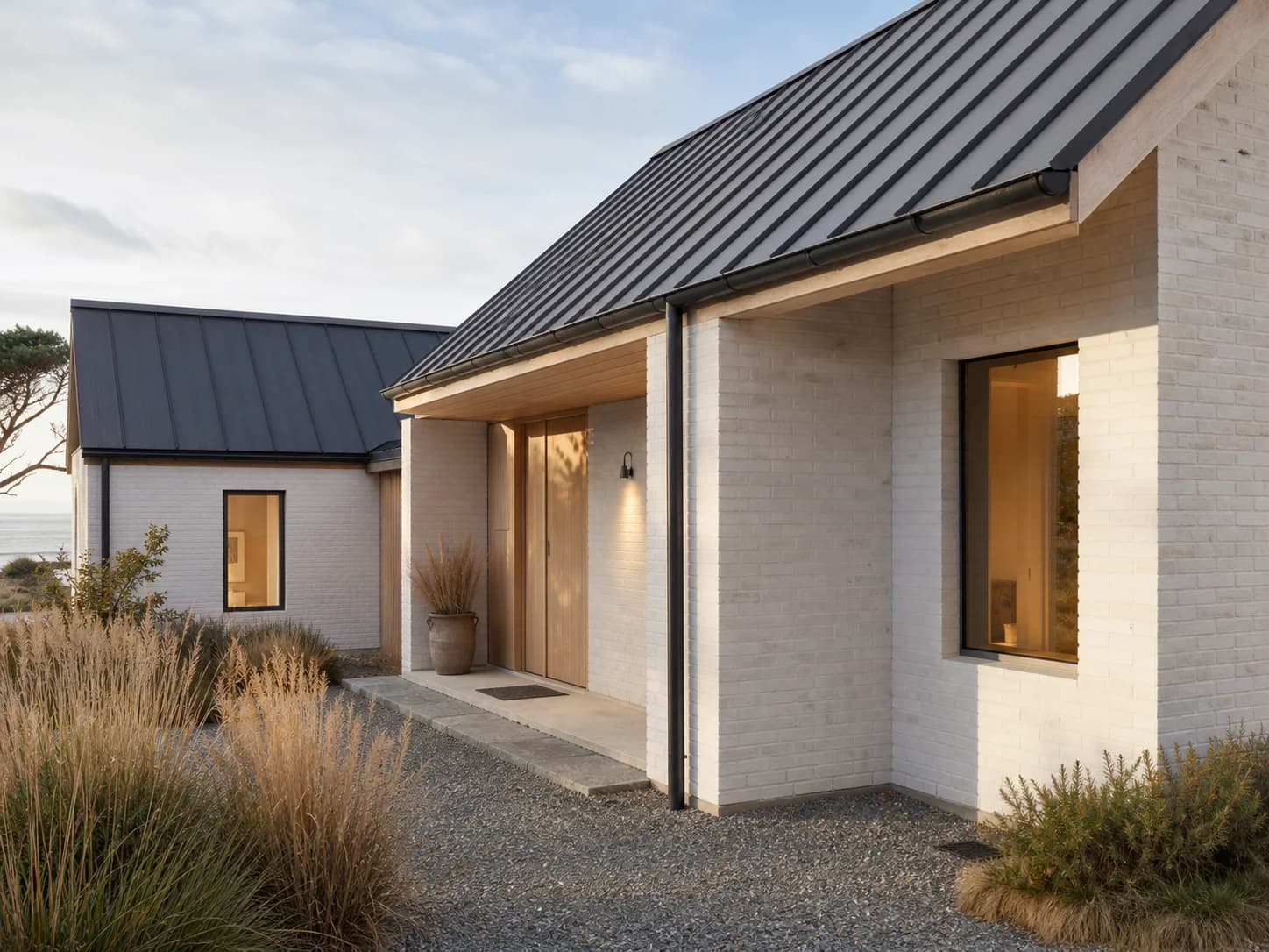 Warm White exterior design — exteriors