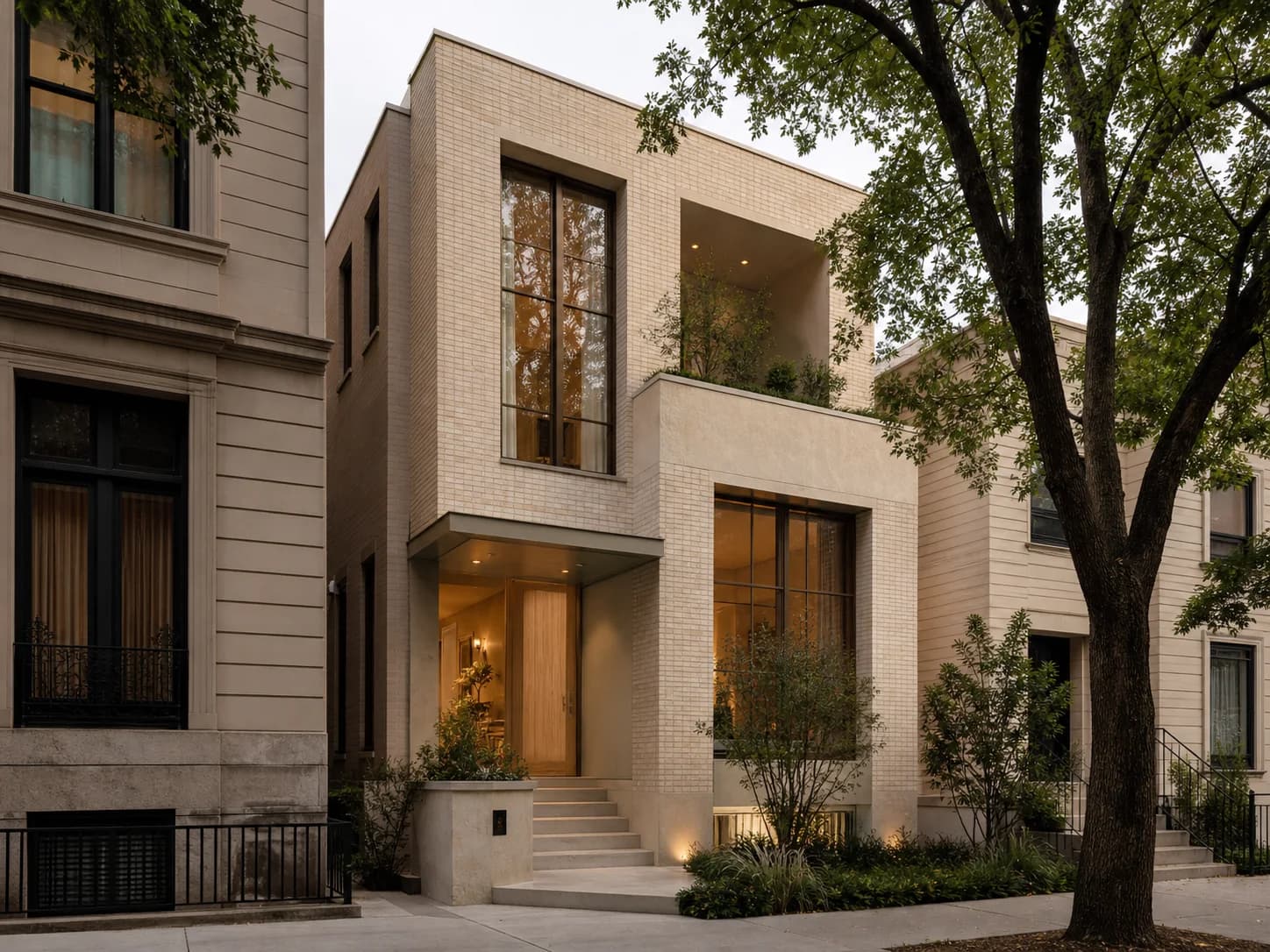 Warm White exterior design — exteriors