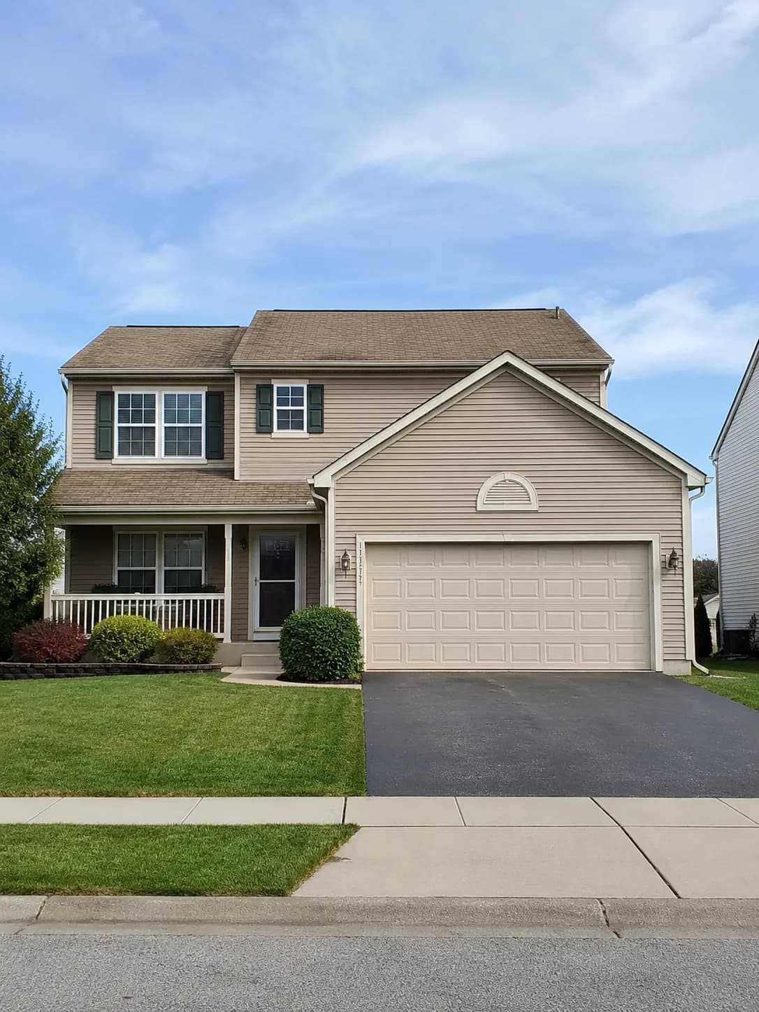 Home exterior before AI transformation