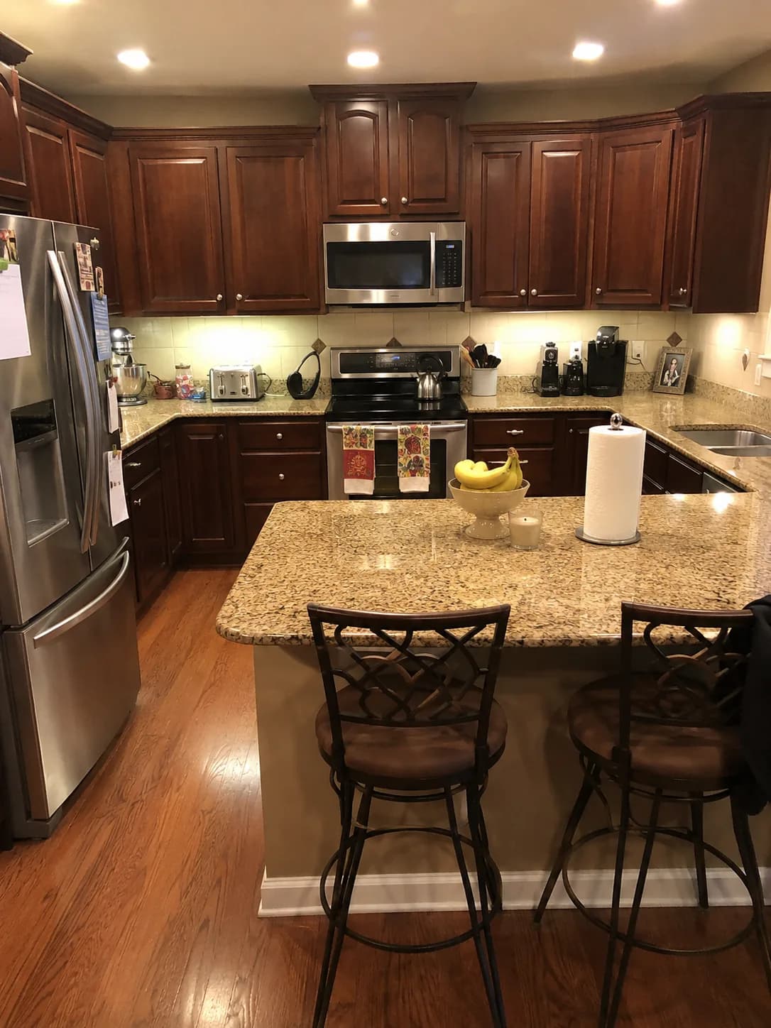 Kitchen updates before AI visualization