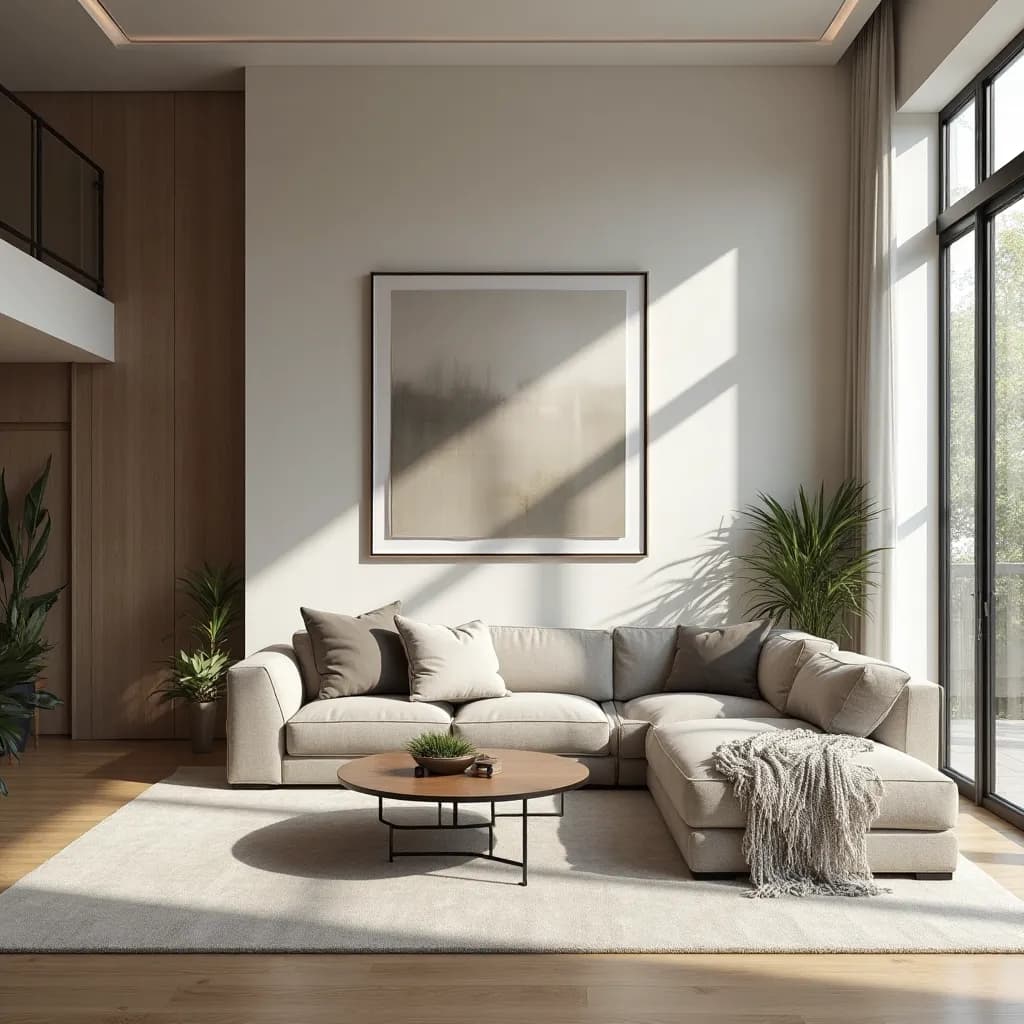 Living Room before paint visualization